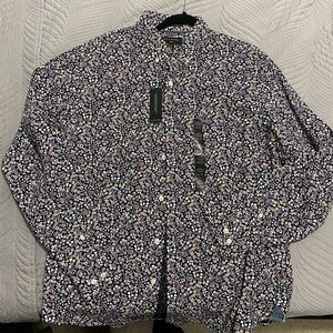 Brand new Banana Republic floral button up